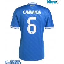 Real Madrid Eduardo Camavinga #6 Replica Third Shirt 2025-26 Short Sleeve